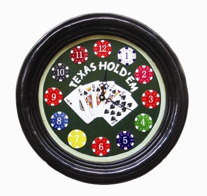 RELOJ TEXAS HOLD'EM